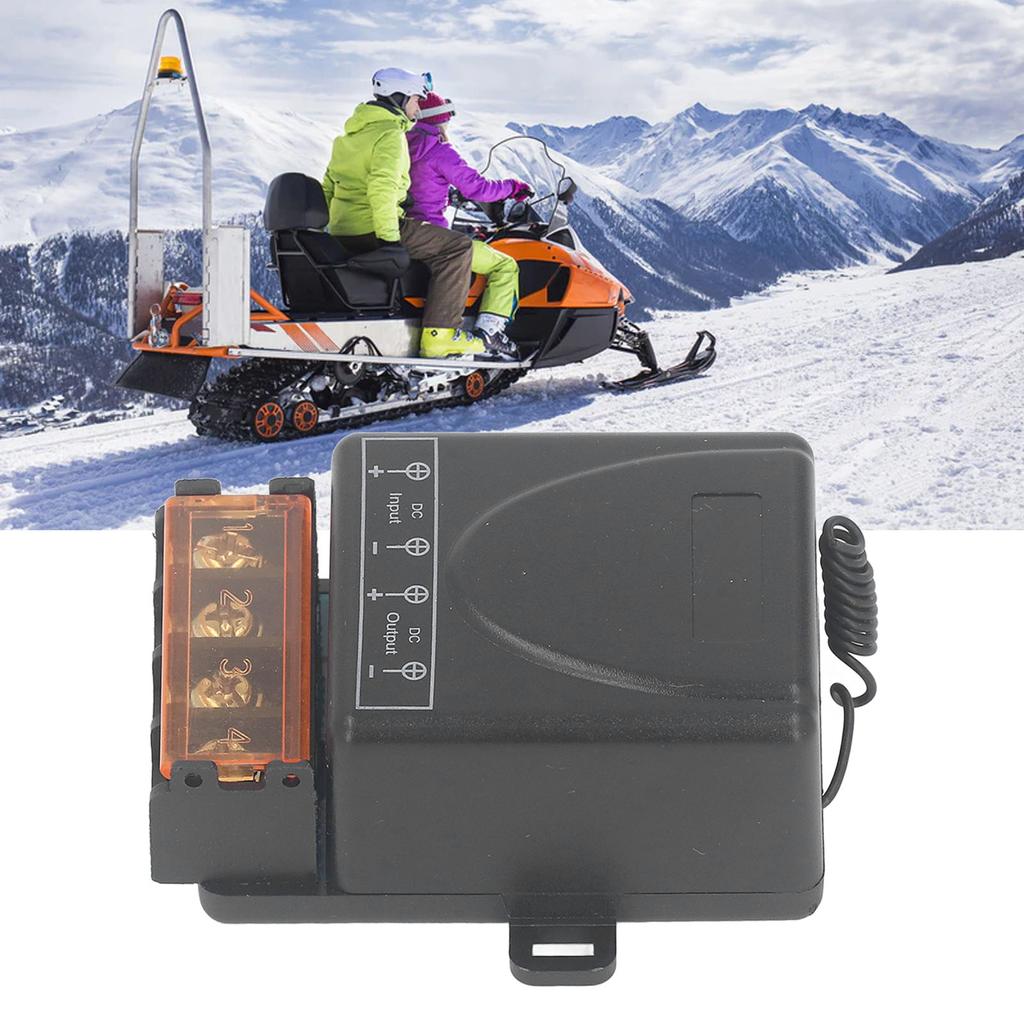 Беспроводной переключатель управления, автомобильное реле, дальний радиус действия 328 футов, дистанционное отключение питания аккумулятора 30 А 12 В‑72 В