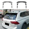 Для Volkswagen VW Tiguan MK2 2017 2018 2019-2023 Rline Задний Спойлер-Козырек на Крышу Багажника Крыло+Накладки-Сплиттеры на Боковые Стекла Задней Двери Комплект