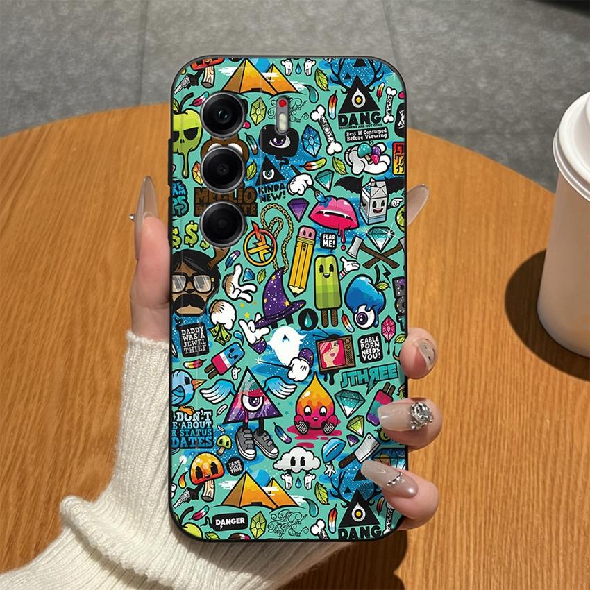 Для Tecno Camon 40 20 19 17 16 15 Pro Premier 18P 16S 17T Чехлы для телефона Матовый силикон Милый бантик Легкие Противоударные чехлы Для Tecno Camon18i Бампер