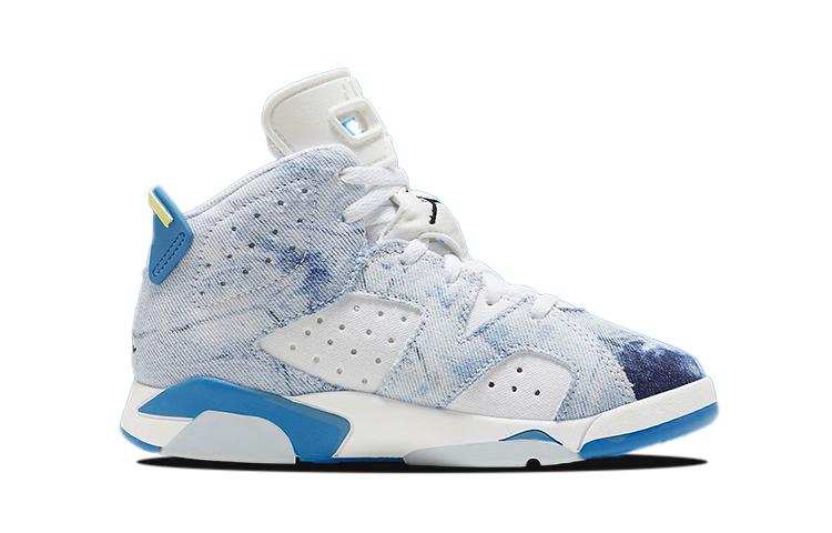 Jordan 6 Retro Washed Denim 2022 PS DX6176-100