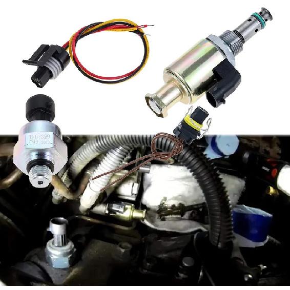 7.3 Powerstroke Fuel Injection Pressure Regulator IPR Valve with ICP Control Sensor Pigtail Connector for Ford 7.3L-1995-2003