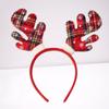 Wear-resistant Christmas Antler Headbands Non-slip Cosplay Headbands  Party Favors