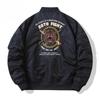 Spring and Autumn New Air Force MA1 Pilot Jacket Men's Heavy Industry Embroidered Baseball Uniform Large Size Jacket Work Jacket Trendy