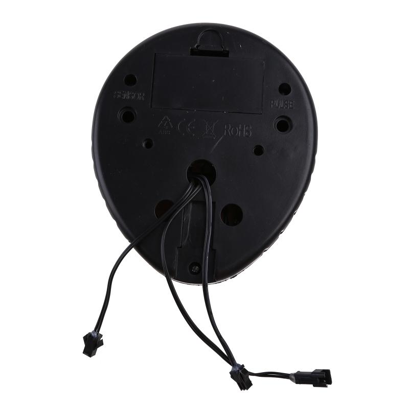 Upgraded Bike Speedometer with Heart Rate Tracker Wired Bicycle Bike Computer & Cycling Od Ometer for Indoor Bike ABS