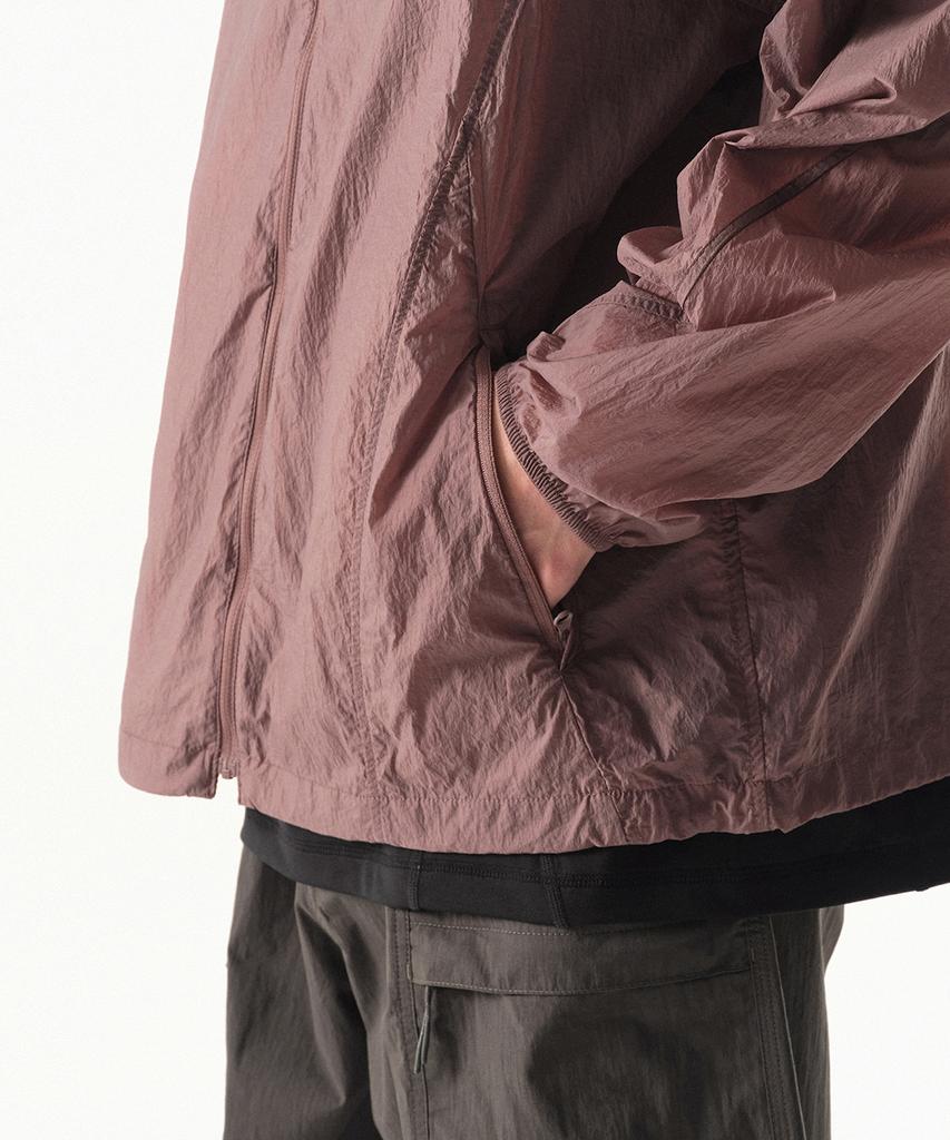 Musinsa Standard [City Leisure] Sheer Windbreaker Jacket [Smoke Pink]