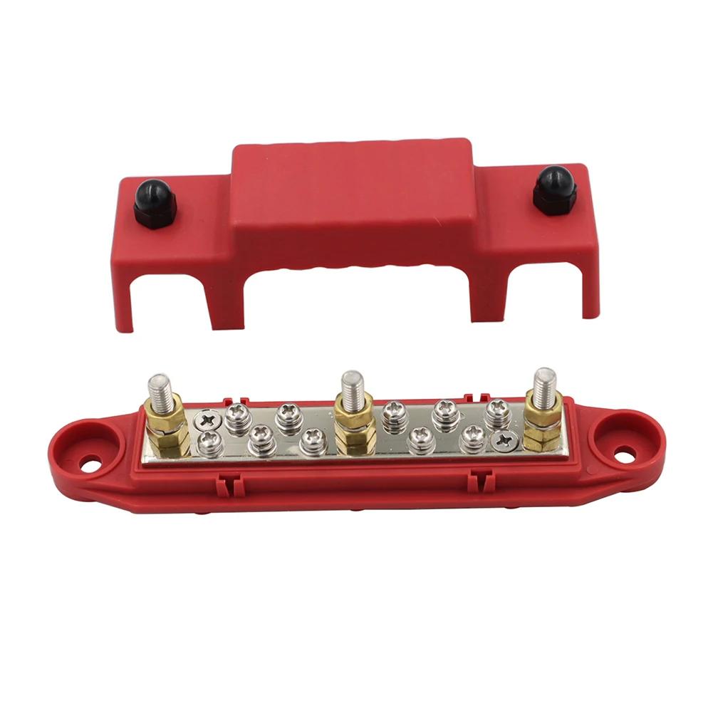 M8 Bus Bar Box Board 48V 300A 4-канальная шина высокого тока кабельный органайзер коробка лодка Auto Max Connection усилитель мощности корпус детали