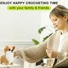 Corgi Crochet Kit for Adults – Beginner Starter Set with Yarn, Hook, Stuffing, Safety Eyes, Instructions | DIY Knitted Animal Doll Craft Gift