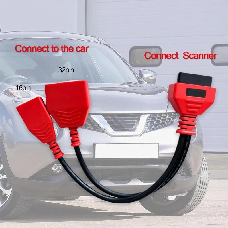 For Nissan/Renault/Dacia Gateway Cable Adding Key No Need Password Security Gateway Adapter Nissan 16+32 Sylphy OBD2 16pin