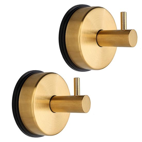 Yousheng 2 шт. Крючки на присосках для дверных венков, водонепроницаемые декоративные крючки-кольца для душа, без сверления, держатель для полотенец для входной двери, стеклянных окон, ванной комнаты