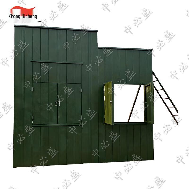 Flat Roof Climbing Wall & Platform Training System