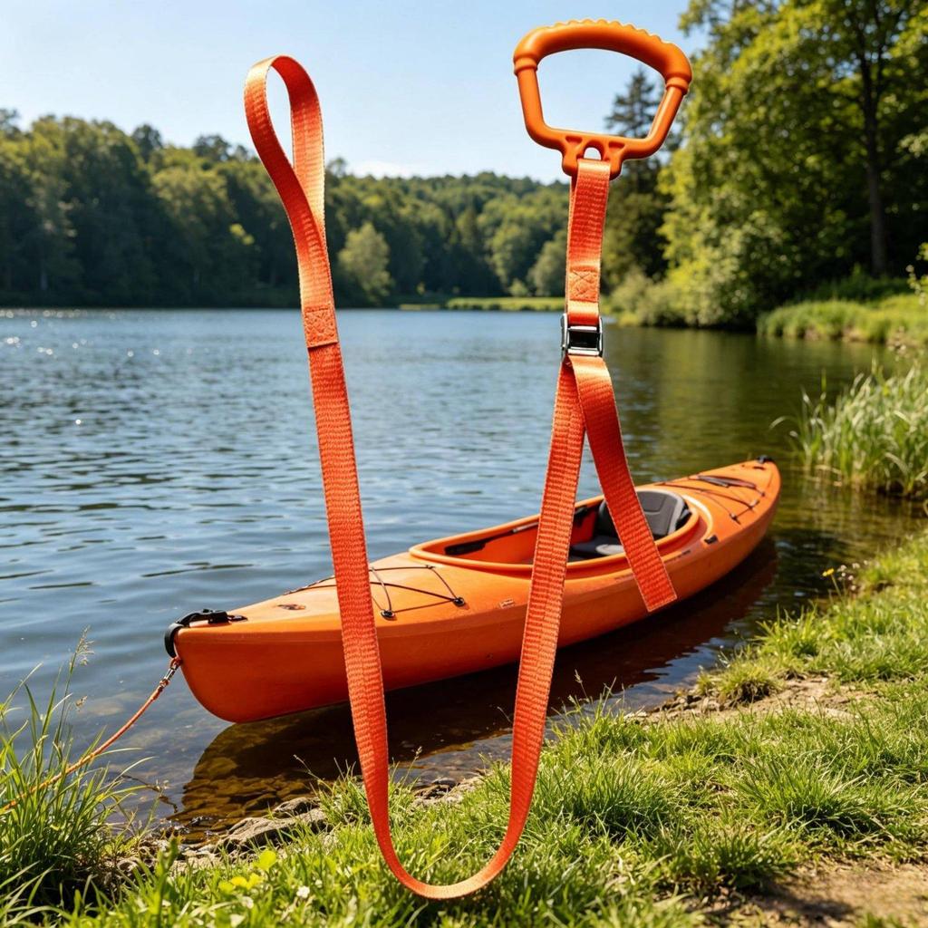 Adjustable Kayak Tow Rope Practical Boat Strap Kayaking