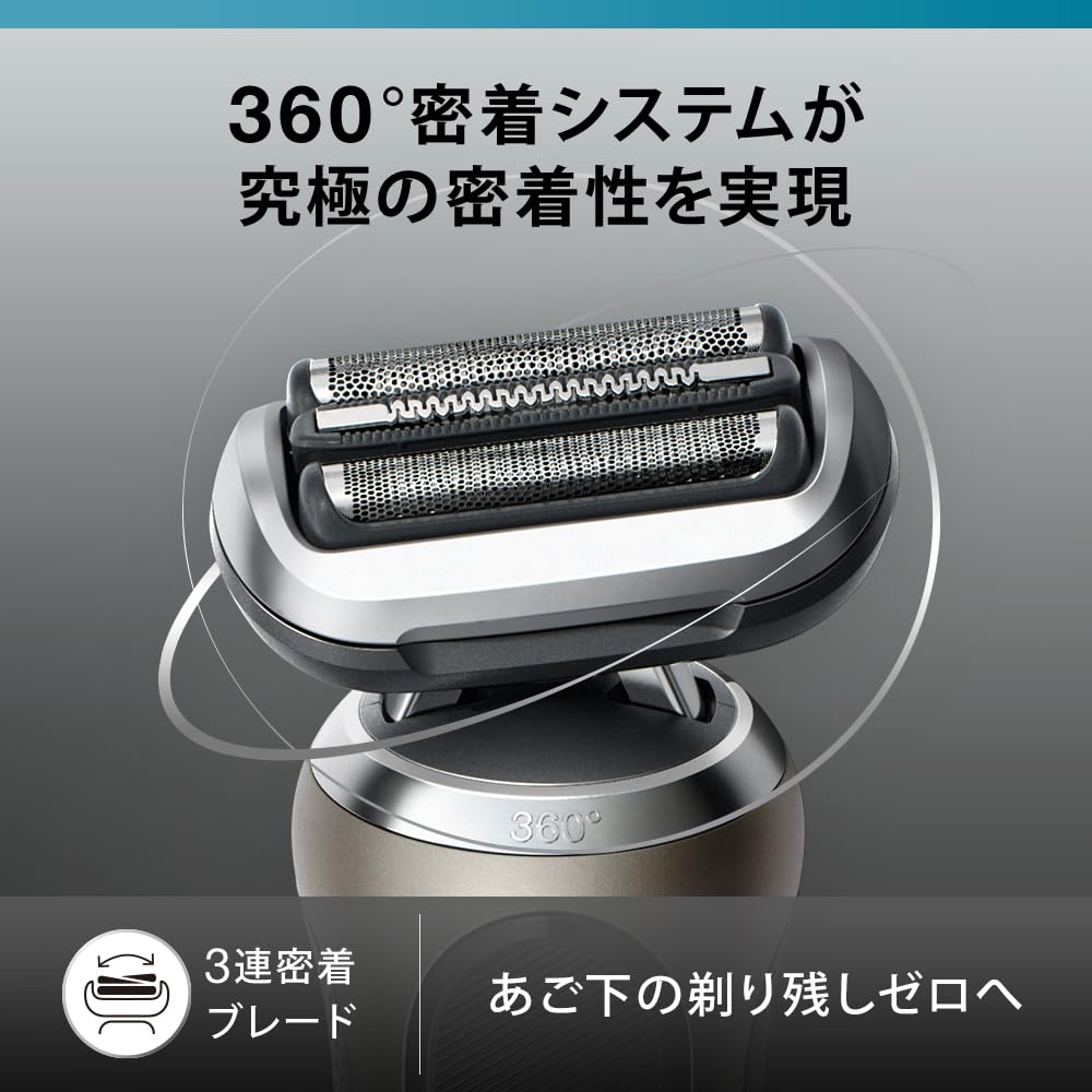 Braun Series 7 Electric Electric Beard Titanium Gold Shaver, Men's Shaver, 72-C1500s, Trimmer,