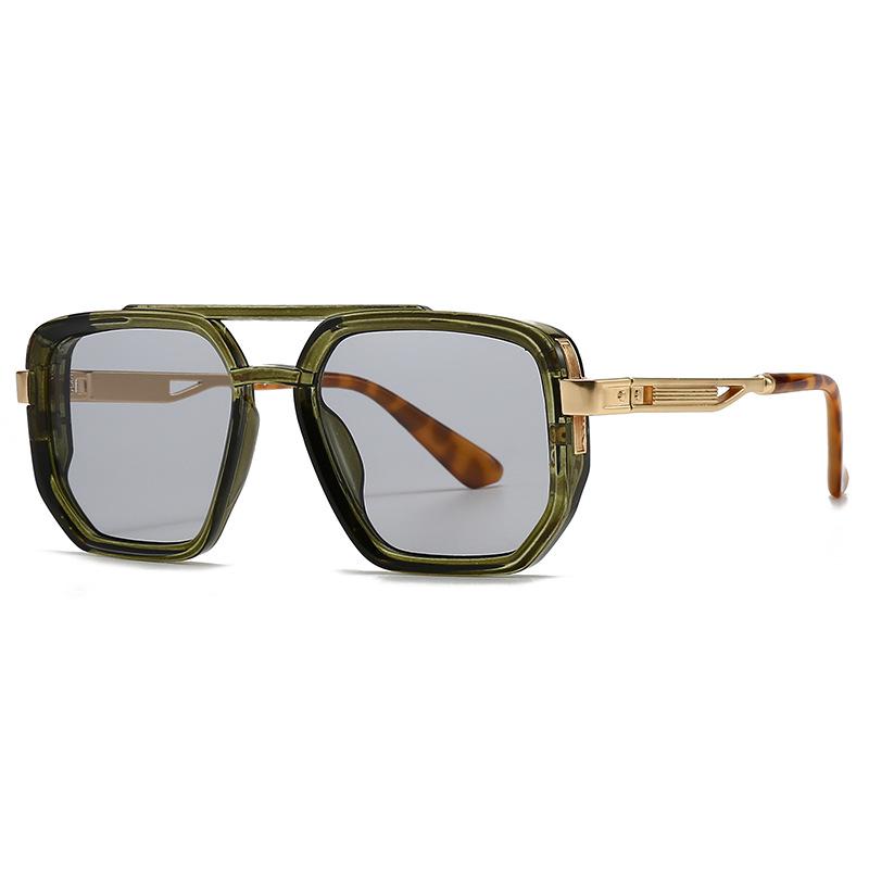 New Oversized Classic Square Sunglasses Men Luxury Brand Design Vintage Trendy Rero Sun Glasses for Male Driving Eyewear UV400