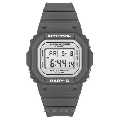Baby-G Цифровые кварцевые часы BGD-565SC-1 с полимерным ремешком, 100м, женские