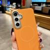 Жесткий чехол с тонким ощущением кожи и магнитной фиксацией для Samsung A17 A07 A56 A36 A26 A16 A06 Galaxy A55 A35 A25 A15 A05s A54 A34 A24 A14 A5