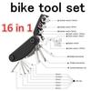 1 Pcs New Convenient Carrying and Space Saving Outdoor Repair Tools Multi In One Foldable Portable Bicycle Repair Kit