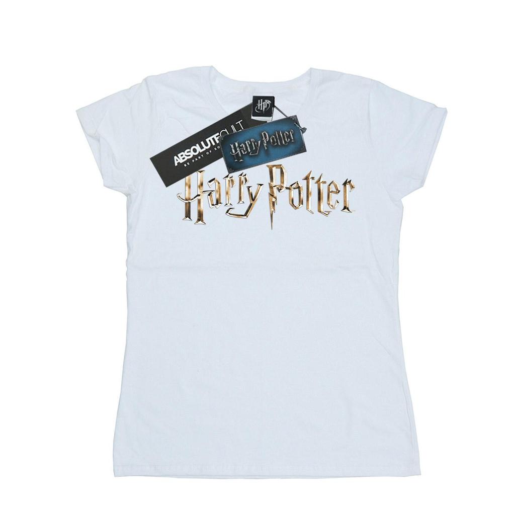 Harry Potter Womens/Ladies Full Colour Logo Cotton T-Shirt