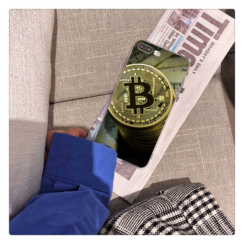 Чехол для телефона I Love Accept Bitcoin высокого качества для iPhone 11 12 13 mini pro XS MAX 8 7 6 6S Plus X 5S SE 2020 XR