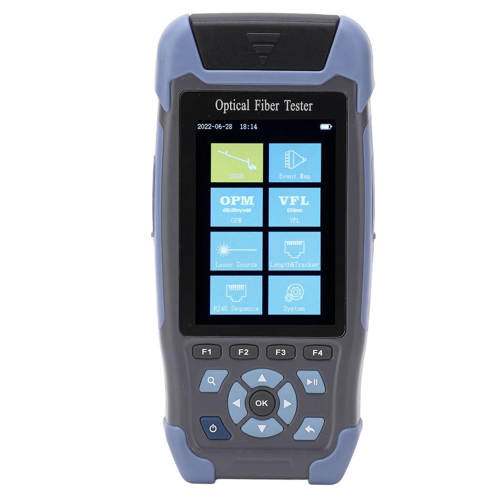 OTDR тестер оптического волокна 3.5in оптический рефлектометр временной области детектор потерь точки останова вилка США