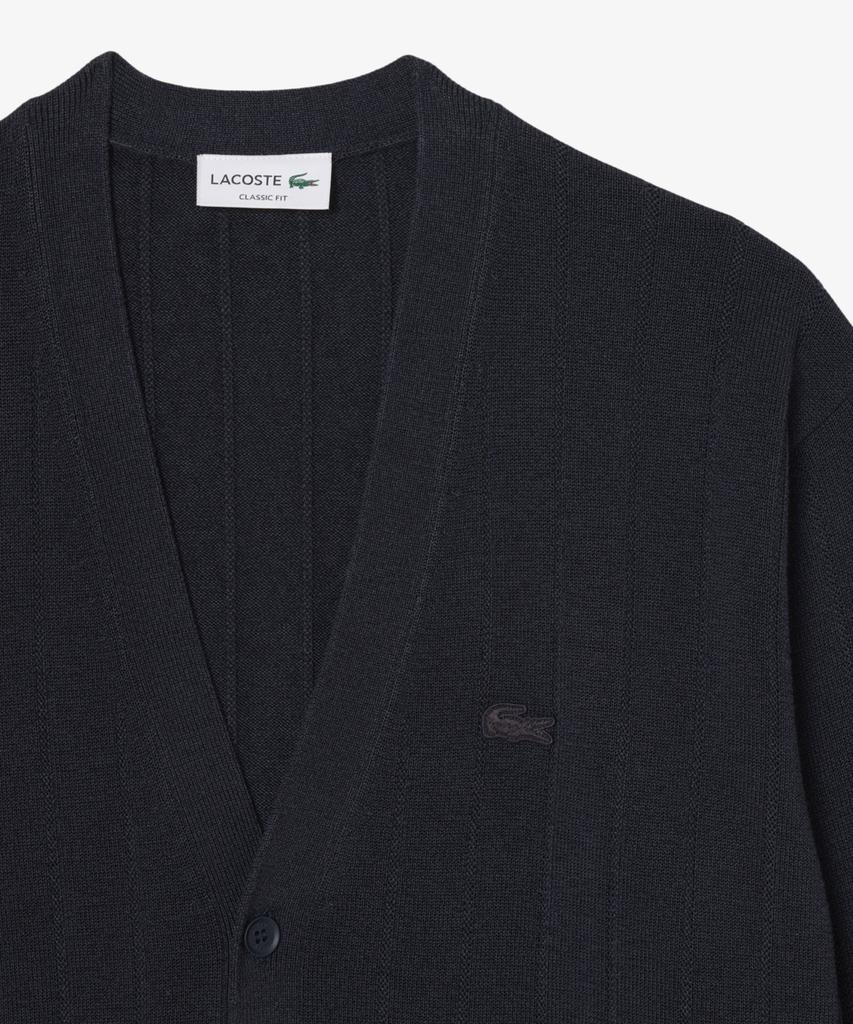 Мужской кардиган Lacoste Paris Pack с V-образным вырезом и резинкой Ah1039-56G 350