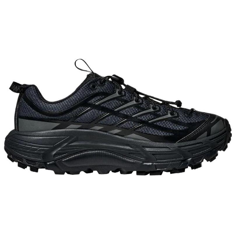 HOKA One One Mafate Three 2 Wordmark Comfortable Versatile Trail Running Shoes Unisex Running Shoes Black 1175490-BCKT