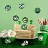 500Pcs Soccer Theme Soccer Stickers Round Football Pattern Sealing Sticker  Party Decor
