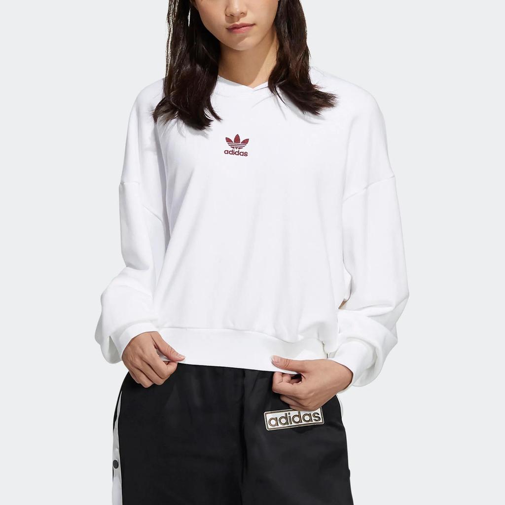 Adidas Originals Sweatshirt Women's White (Unisex) Sweatshirts HD0343