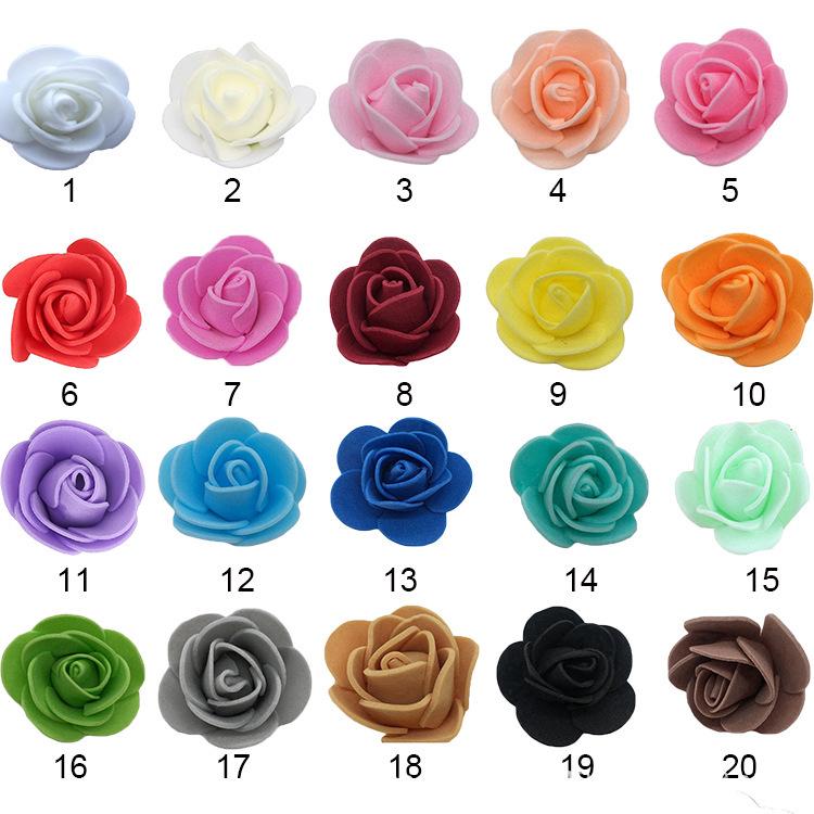 Розы из ПЭ-пены 3,5 см, 200 шт., Разбирающиеся для Пенопластового Мишки, Веночков и Декораций