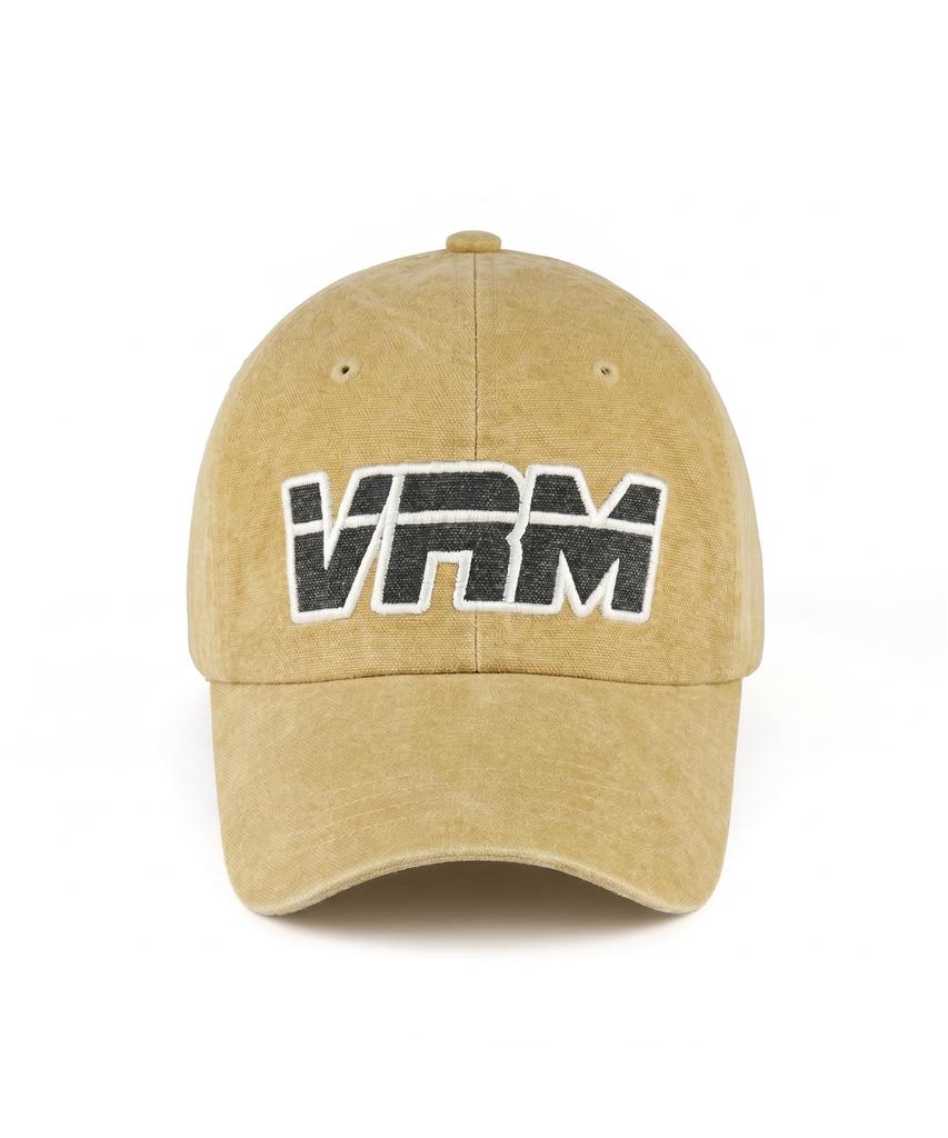 Кепка-бейсболка VERUTUM Vrm с пигментной вышивкой логотипа, желтая