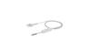 Cable with Switch and Flat Plug B/U H03Vvh2-F 2X0.5 White -13W-0.5-2-1 /2M/