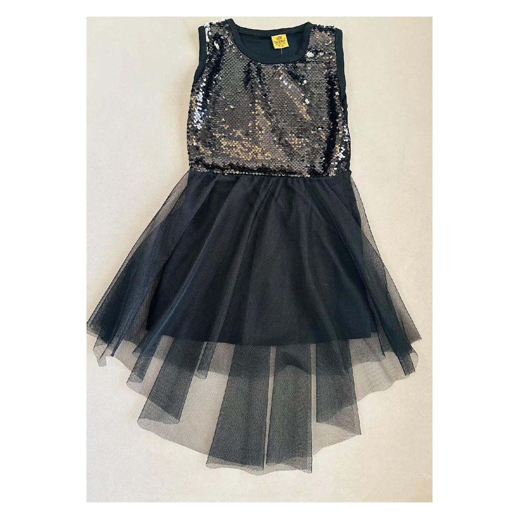 Платье из тюля с пайетками для девочек