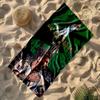 Football Messi Customize Your Name Beach Towel Super Soft Microfiber Quickdry Fabric Suitable for Swimming Gym Camping Yoga Vacation