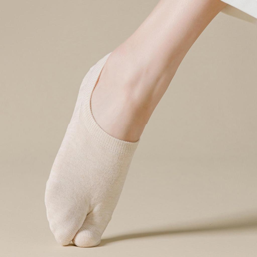 Набор носков-таби из 5 удобных спортивных носков для всех размеров. Милые носки Ech.Apr Женские носки, 5 пар, Разные цвета, Носки, Женщины, Дышащие,