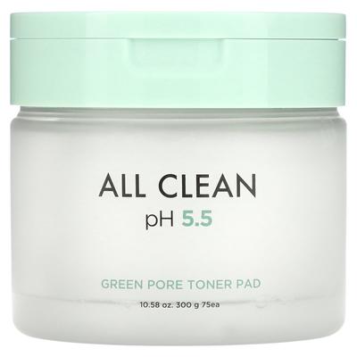 All Clean, тонер-диск Green Pore, 75 листов, 300 г (10,58 унций)