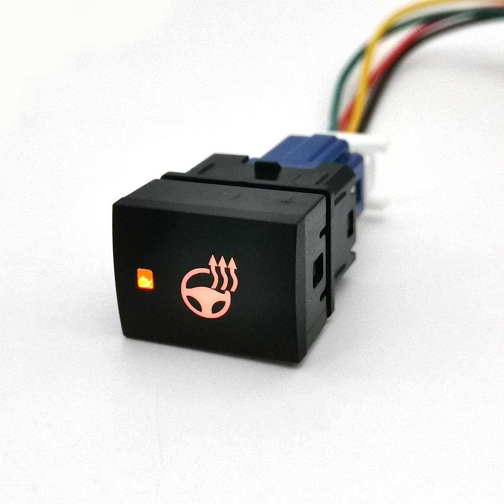 DC12V Car LED Front Fog Light Power Button Switch with Wire For Nissan KICKS SYLPHY 2019-2021 For Mitsubishi Outlander 2023
