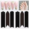 1860Pcs Nails Sticker Stencil Tips Guide French Manicure Nail Art Decals Form Fringe DIY French Tip Nail Stickers Beauty Tools