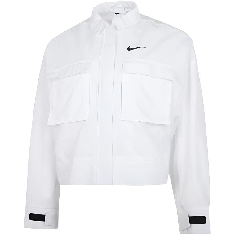 Новые куртки серии Nike Sportswear Essentials для женщин, белые DM6244-100