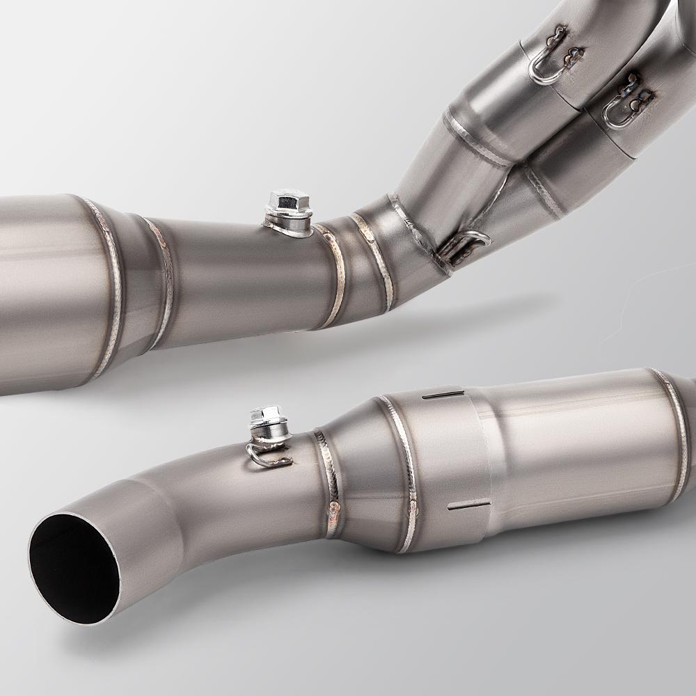 2023-2025 ER6N Z650 Ninja 650 Stainless Steel Sliding Slip-On Motorcycle Exhaust Pipe