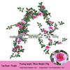 Artificial Rose Vine for Indoor Living Room and Air Conditioner Decoration
