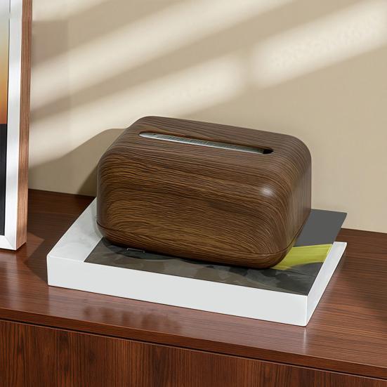 Крышка для коробки с салфетками Большая вместимость Простота использования Подпружиненный универсальный декоративный кубический держатель для салфеток для лица Диспенсер для бумаги