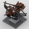 Medieval Siege Weapon Cross Bow Crossbow Building Block Assembly Toy Model Compatible With Small Particles