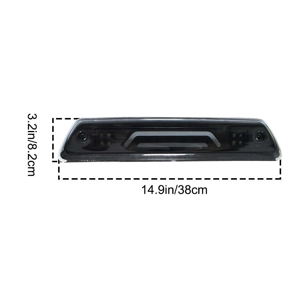 LED Smoke 3rd Tail Light For Dodge RAM 1500 2500 3500 2009-2018 High Mount Third Brake Taillight Cargo Lamp Rear Stop Lights