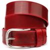 Яркий женский кожаный ремень GRANDE PELLE Leather Belt 21475 Красный