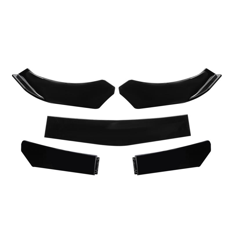 5pcs Upgraded Front Bumper Shovel with Stepped Design High-Quality ABS Material Car Accsesories Accessory