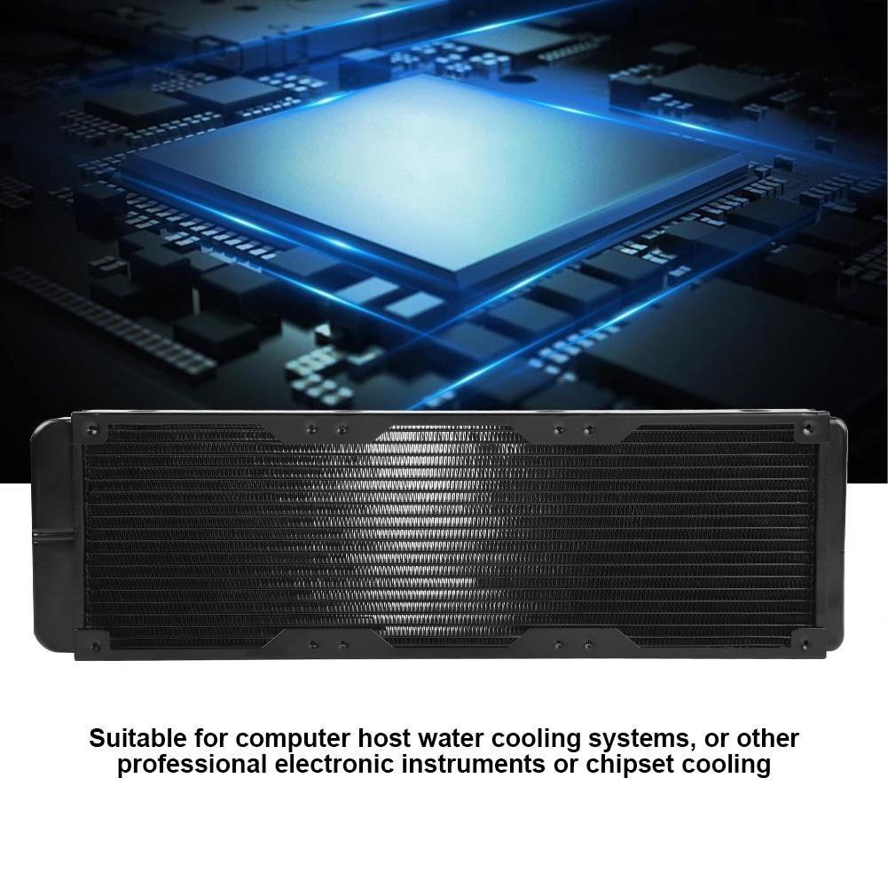 120 мм Цельсия 360 мм 18 Трубок Резьбовой Водяной Охладитель для ПК Компьютера Водяное Охлаждение (120мм)