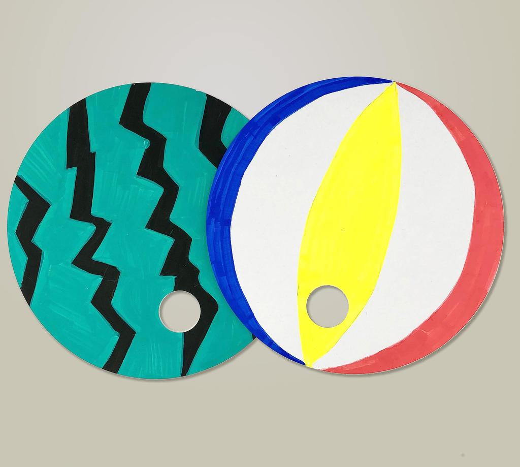 Shape Drawing Diameter 210mm [Round Fan] (30 Pieces)