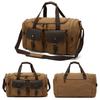 European and American Retro Travel Bags Canvas Leisure Handbags Travel Portable Bags Men's Shoulder Bag