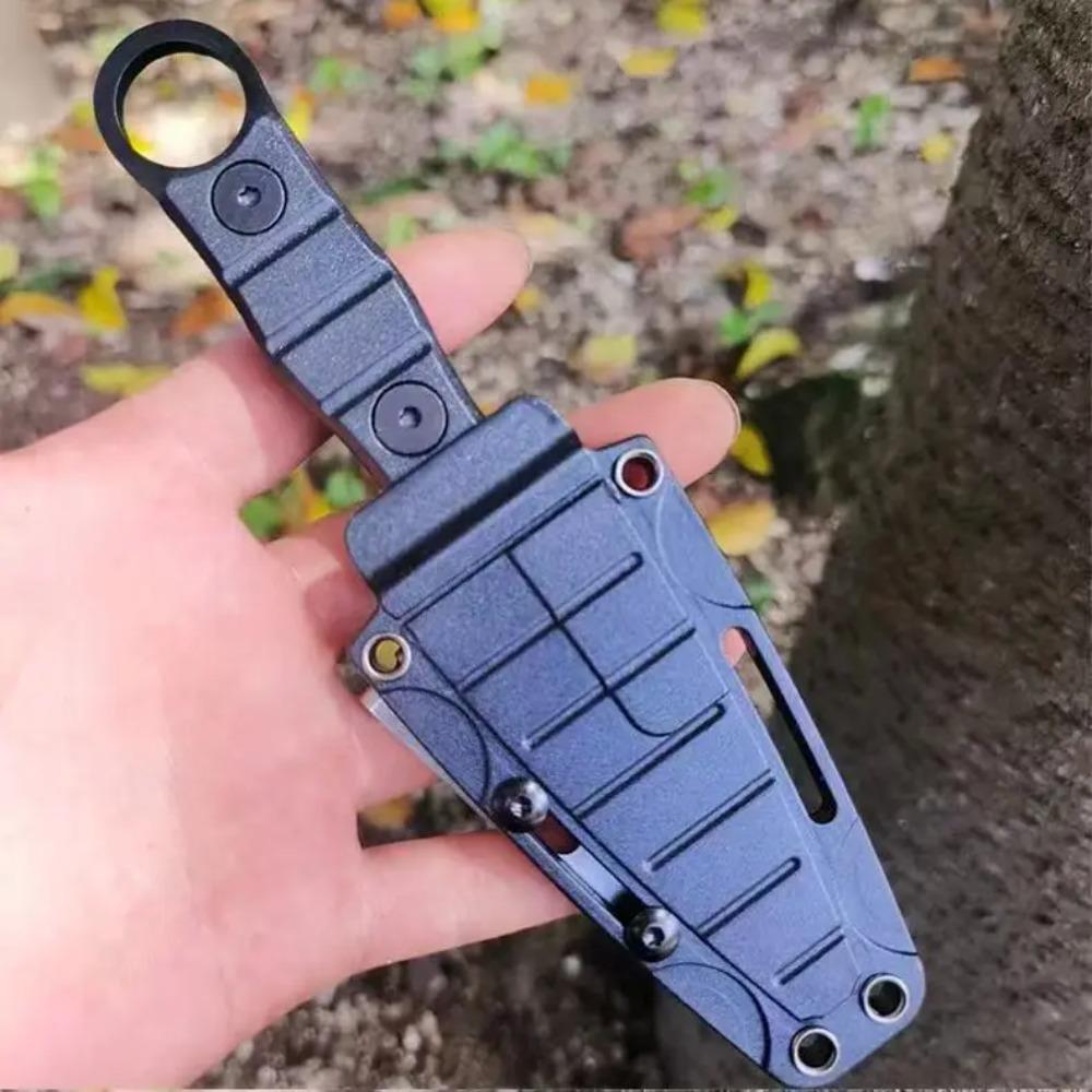 Knife Sharp Fruit Knife Handle Meat Knife Portable Scabbard Ring Knife