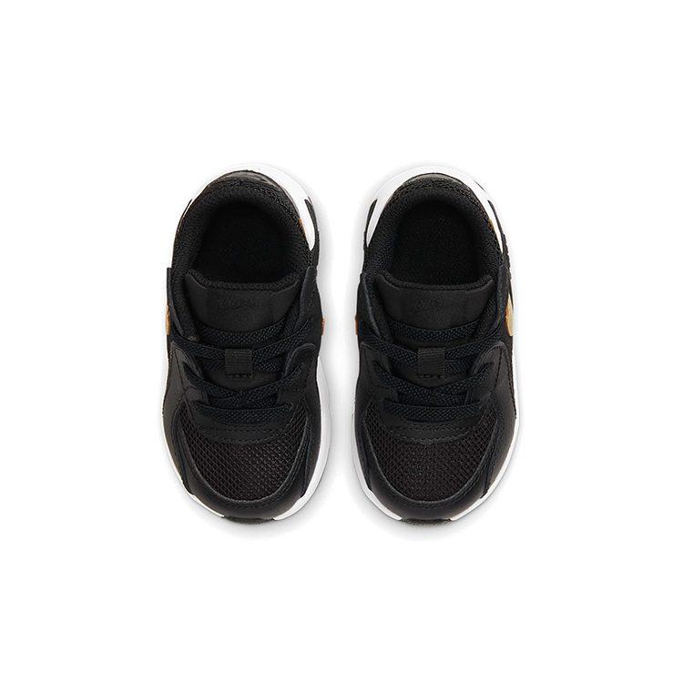 Nike Кроссовки Air Max Excee Устойчивые к истиранию Средние для малышей Черный Золотой Младенцы и малыши CD6893-006
