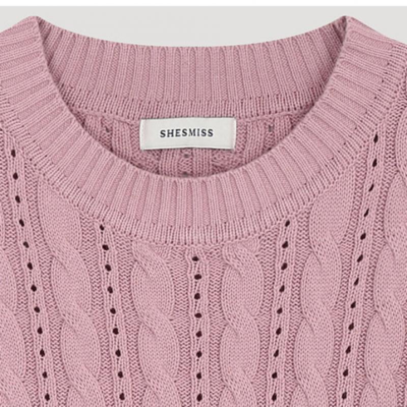 [She S miSS] Жилет с перфорацией Cable Punching SSkvto12030 Lp